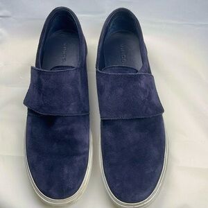 Vince Womens Suede Velcro Closure Shoes